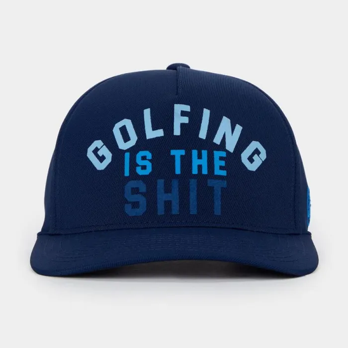GFORE GOLFING IS THE SHT TWILL SNAPBACK HAT Racer MenWomen Hats GFORE GOLFING IS THE SHT TWILL SNAPBACK HAT Racer MenWomen Hats