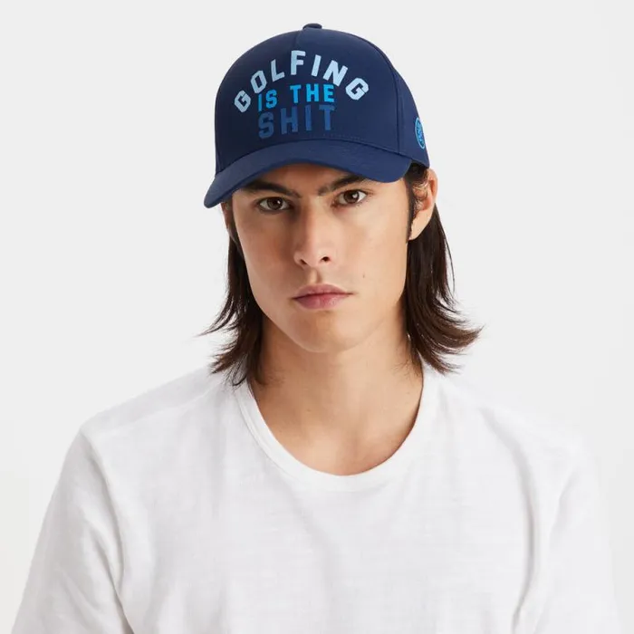 GFORE GOLFING IS THE SHT TWILL SNAPBACK HAT Racer MenWomen Hats GFORE GOLFING IS THE SHT TWILL SNAPBACK HAT Racer MenWomen Hats