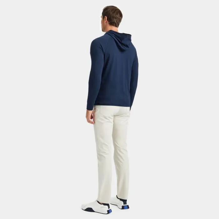 GFORE HOODED LUXE QUARTER ZIP MID LAYER Twilight Men Hoodies and Tees GFORE HOODED LUXE QUARTER ZIP MID LAYER Twilight Men Hoodies and Tees