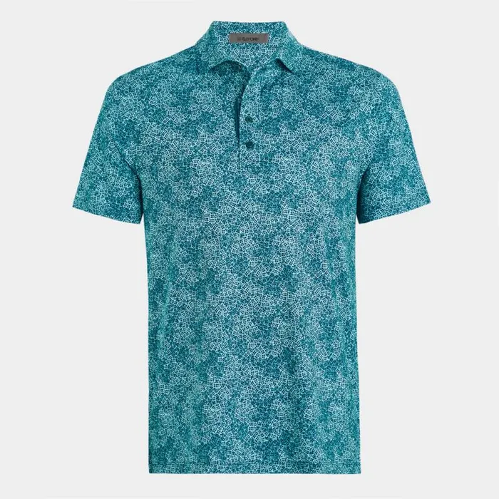 GFORE HYDRANGEA TECH JERSEY POLO Harbour Men Polos
