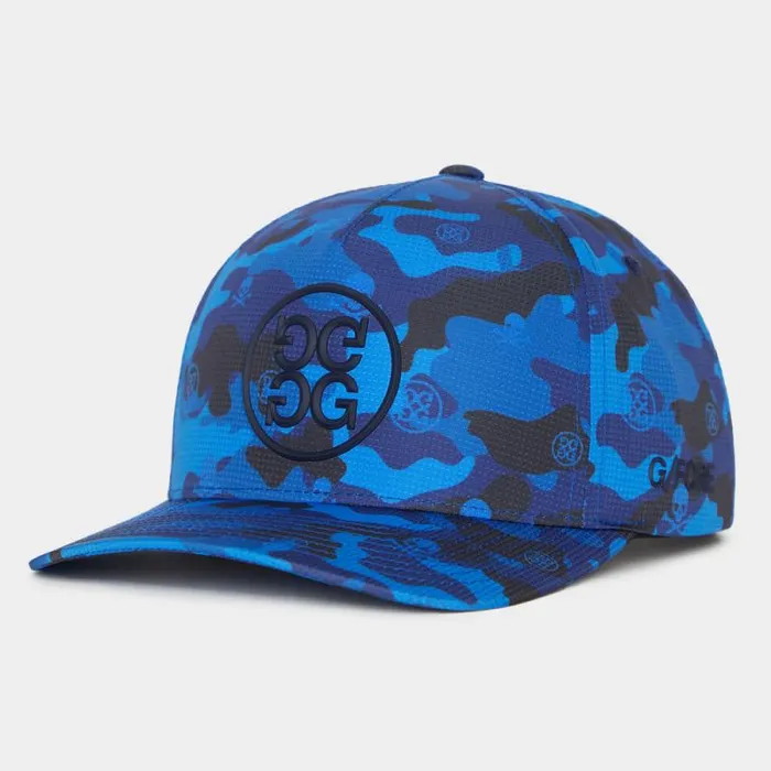 GFORE ICON CAMO FEATHERWEIGHT TECH SNAPBACK HAT Blueprint Men Hats