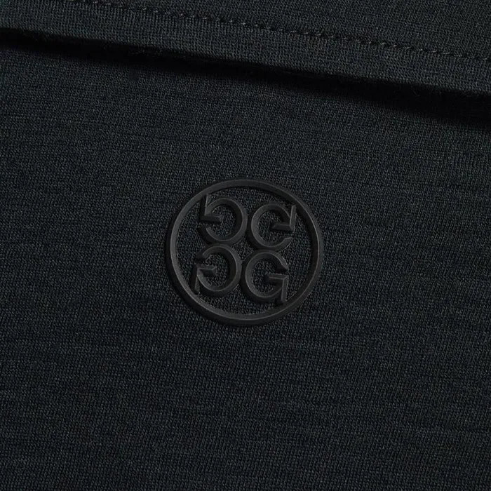 GFORE LIGHTWEIGHT TECHNICAL PERFORMANCE FINE WOOL MODERN SPREAD COLLAR POLO Onyx Men Polos GFORE LIGHTWEIGHT TECHNICAL PERFORMANCE FINE WOOL MODERN SPREAD COLLAR POLO Onyx Men Polos