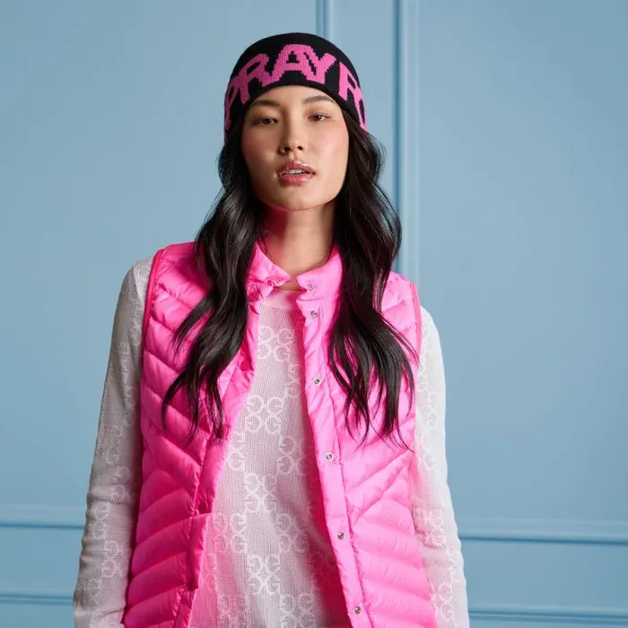 GFORE LTD RELEASE PRAY FOR BIRDIES MERINO WOOL BEANIE Onyx MenWomen Hats GFORE LTD RELEASE PRAY FOR BIRDIES MERINO WOOL BEANIE Onyx MenWomen Hats