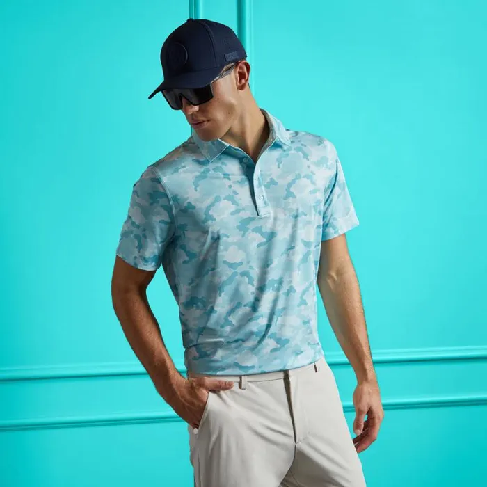 GFORE MAPPED CAMO TECH JERSEY POLO Daybreak Men Polos GFORE MAPPED CAMO TECH JERSEY POLO Daybreak Men Polos