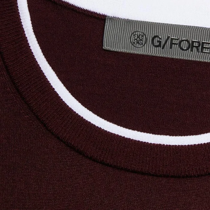 GFORE MERINO WOOL BLEND CREWNECK SWEATER Port Men Sweaters