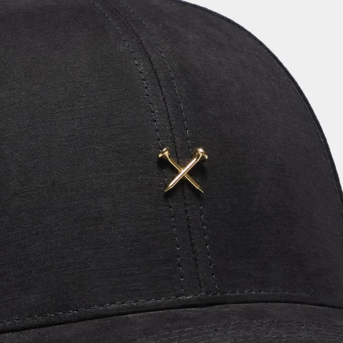 GFORE METAL TEES WAXED COTTON LOW PROFILE HAT Onyx MenWomen Hats GFORE METAL TEES WAXED COTTON LOW PROFILE HAT Onyx MenWomen Hats