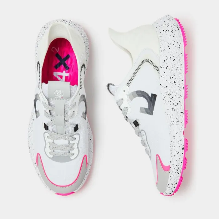 GFORE MG4X2 KNIT STIPPLED HYBRID GOLF CROSS TRAINER Snow Men Golf Shoes GFORE MG4X2 KNIT STIPPLED HYBRID GOLF CROSS TRAINER Snow Men Golf Shoes