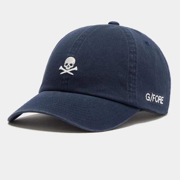 GFORE MINI SKULL and T039S COTTON TWILL SNAPBACK HAT Twilight MenWomen Hats
