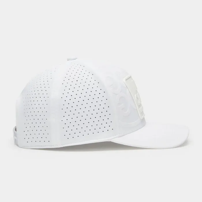 GFORE NO1 CARES PERFORATED FEATHERWEIGHT TECH SNAPBACK HAT Snow MenWomen Hats GFORE NO1 CARES PERFORATED FEATHERWEIGHT TECH SNAPBACK HAT Snow MenWomen Hats