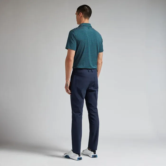 GFORE PENCIL STRIPE TECH JERSEY POLO Deep Sea Men Polos GFORE PENCIL STRIPE TECH JERSEY POLO Deep Sea Men Polos