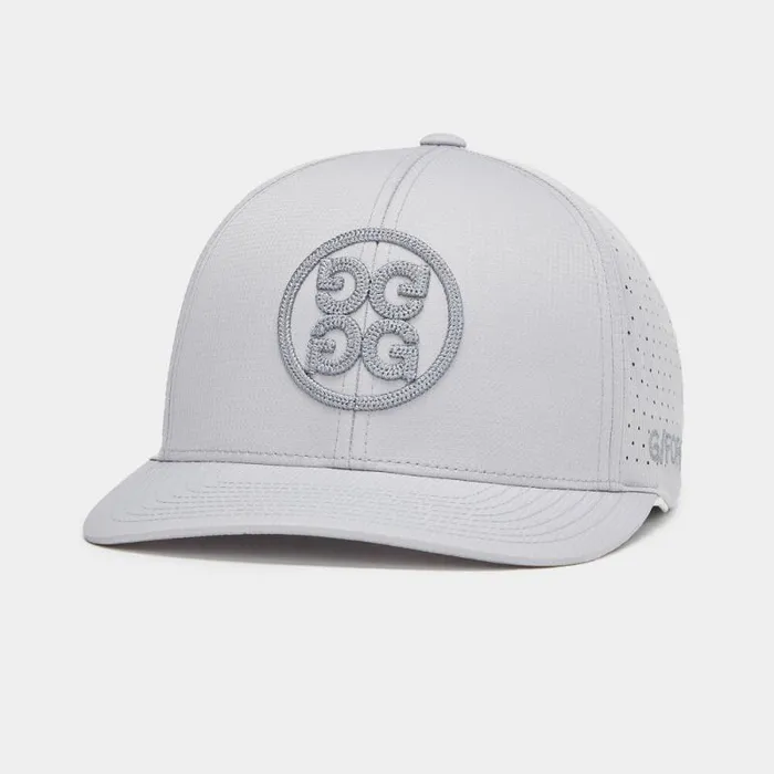GFORE PERFORATED CIRCLE G039S RIPSTOP SNAPBACK HAT Nimbus Men Hats