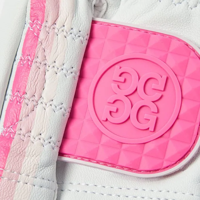 GFORE PLUS GOLF GLOVE Snowday Glo Pink Women Golf Gloves GFORE PLUS GOLF GLOVE Snowday Glo Pink Women Golf Gloves