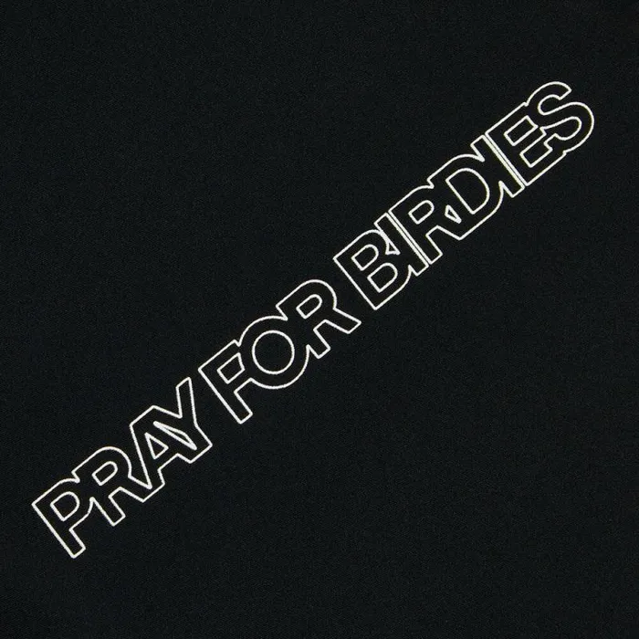 GFORE PRAY FOR BIRDIES DOUBLE KNIT BRUSHED BACK CROPPED SLEEVELESS HOODIE Onyx Women Hoodies and Tees GFORE PRAY FOR BIRDIES DOUBLE KNIT BRUSHED BACK CROPPED SLEEVELESS HOODIE Onyx Women Hoodies and Tees