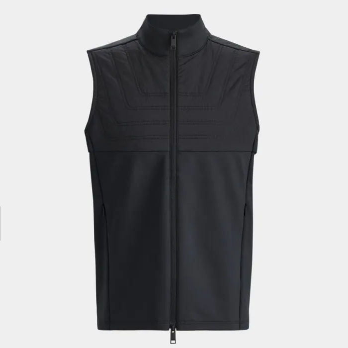 GFORE QUILTED HYBRID STRETCH VEST Onyx Men Outerwear