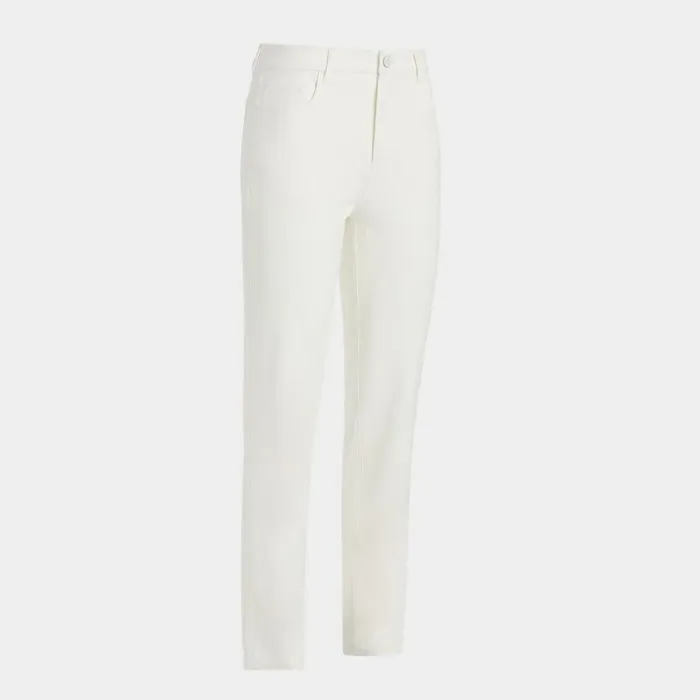 GFORE SHADOW STRETCH 5 POCKET PANT Chalk White Women Pants and Shorts