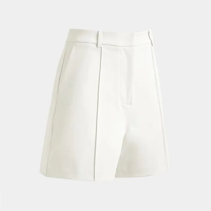 GFORE SHADOW STRETCH HIGH WAISTED SHORT Chalk White Women Pants and Shorts