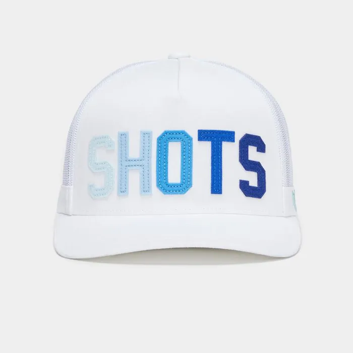 GFORE SHOTS TIPPED BRIM INTERLOCK KNIT TRUCKER HAT Snowsurf Men Hats