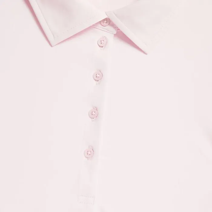 GFORE SILKY TECH NYLON SLEEVELESS POLO Blush Women Polos and Shirts GFORE SILKY TECH NYLON SLEEVELESS POLO Blush Women Polos and Shirts