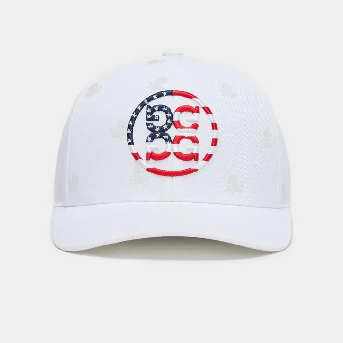 GFORE SKULLS and STRIPES STRETCH TWILL SNAPBACK HAT Snow Men Hats GFORE SKULLS and STRIPES STRETCH TWILL SNAPBACK HAT Snow Men Hats