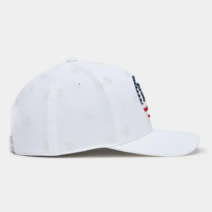 GFORE SKULLS and STRIPES STRETCH TWILL SNAPBACK HAT Snow Men Hats GFORE SKULLS and STRIPES STRETCH TWILL SNAPBACK HAT Snow Men Hats