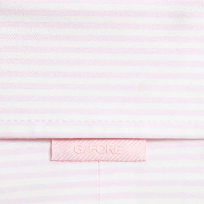 GFORE SPREAD COLLAR STRIPED STRECH DRESS SHIRT Blush Men Dress Shirts GFORE SPREAD COLLAR STRIPED STRECH DRESS SHIRT Blush Men Dress Shirts