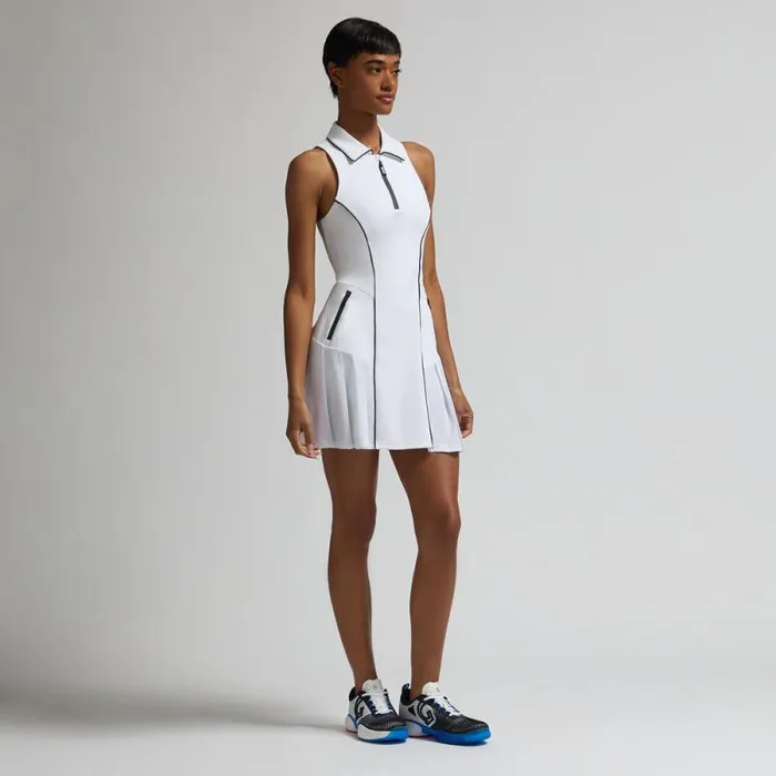 GFORE STRETCH HYBRID OPS PLEATED DRESS Snow Women Skorts and Dresses