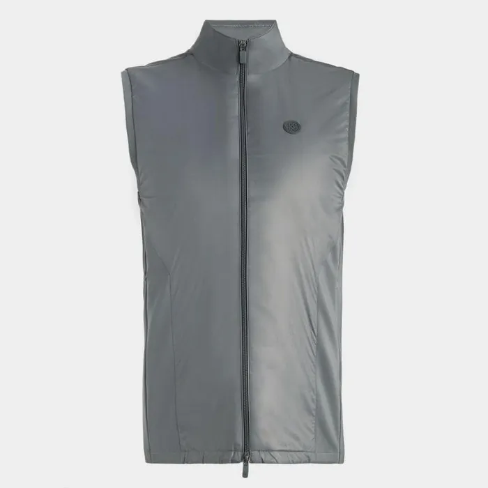 GFORE STRETCH TECH INTERLOCK PERFORMER VEST Charcoal Men Outerwear