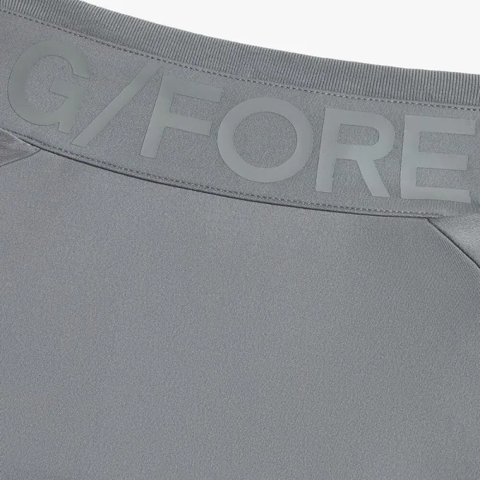 GFORE STRETCH TECH INTERLOCK PERFORMER VEST Charcoal Men Outerwear GFORE STRETCH TECH INTERLOCK PERFORMER VEST Charcoal Men Outerwear