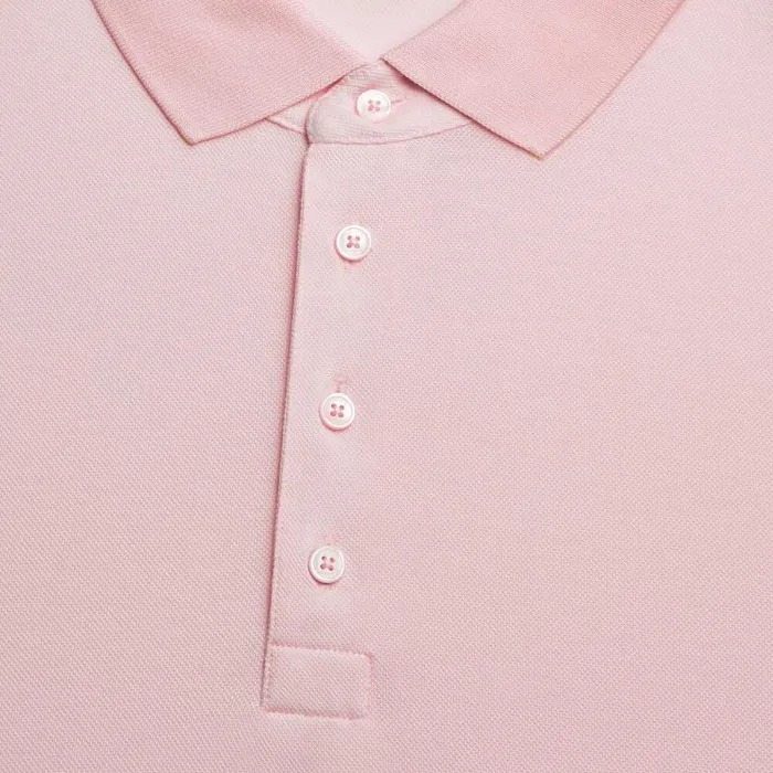 GFORE TECHNICAL COTTON BLEND POLO Blush Men Polos GFORE TECHNICAL COTTON BLEND POLO Blush Men Polos