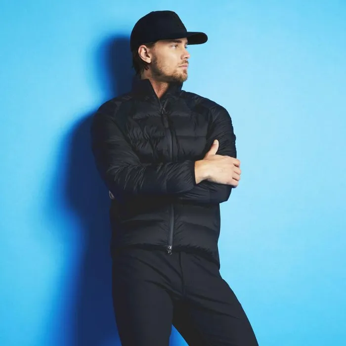 GFORE THE LINKS LIGHTWEIGHT DOWN PUFFER JACKET Onyx Men Outerwear GFORE THE LINKS LIGHTWEIGHT DOWN PUFFER JACKET Onyx Men Outerwear