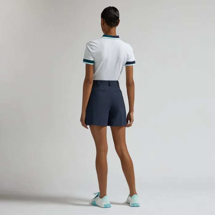 GFORE TUX COLLAR TECH PIQU ZIP POLO Snow Women Polos and Shirts GFORE TUX COLLAR TECH PIQU ZIP POLO Snow Women Polos and Shirts