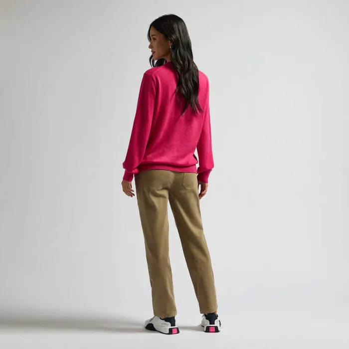 GFORE VERSE V NECK CASHMERE SWEATER Framboise MenWomen Sweaters GFORE VERSE V NECK CASHMERE SWEATER Framboise MenWomen Sweaters