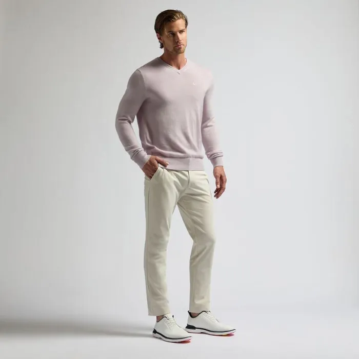 GFORE VERSE V NECK CASHMERE SWEATER Lilac MenWomen Sweaters GFORE VERSE V NECK CASHMERE SWEATER Lilac MenWomen Sweaters