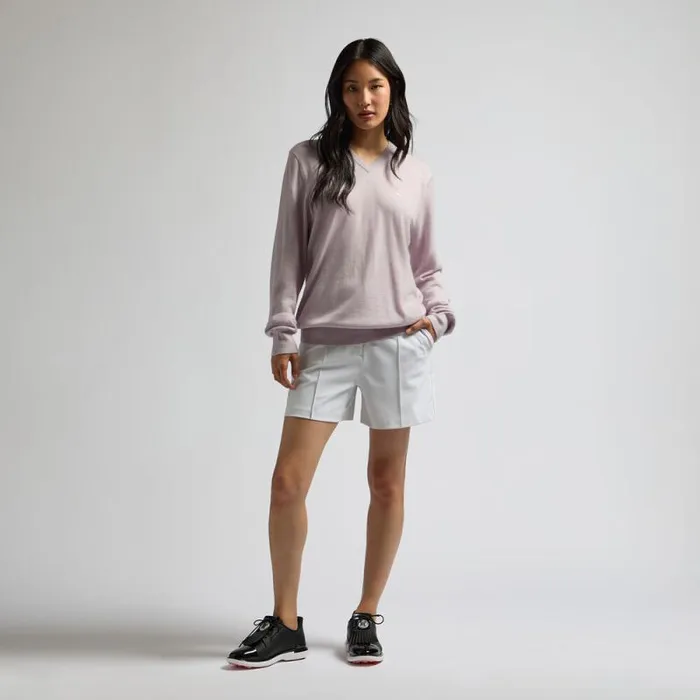 GFORE VERSE V NECK CASHMERE SWEATER Lilac MenWomen Sweaters GFORE VERSE V NECK CASHMERE SWEATER Lilac MenWomen Sweaters