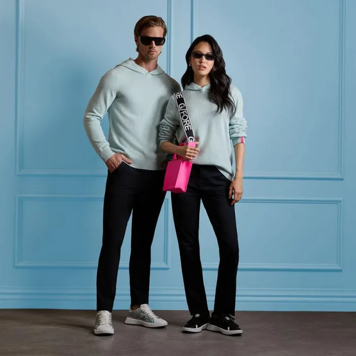 GFORE WASHABLE CASHMERE HOODED SWEATER Daybreak WomenMen Hoodies and Tees GFORE WASHABLE CASHMERE HOODED SWEATER Daybreak WomenMen Hoodies and Tees