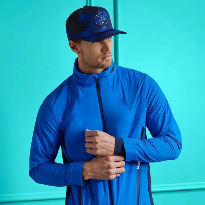 GFORE WHISPER WATER REPELLENT STRETCH HOODED JACKET Racer Men Outerwear GFORE WHISPER WATER REPELLENT STRETCH HOODED JACKET Racer Men Outerwear