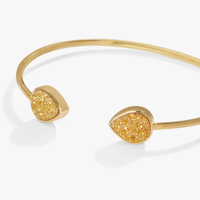 Glitter Druzy Flex Cuff Bracelet Gold Gold Women Alex And Ani Anniversary Glitter Druzy Flex Cuff Bracelet Gold Gold Women Alex And Ani Anniversary