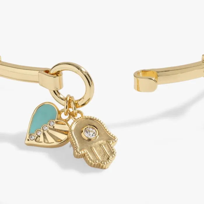 Hamsa And Heart Bracelet Gold Women Alex And Ani Strength Protection