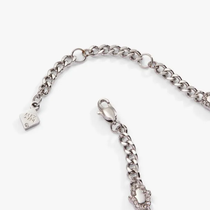 Hamsa Curb Chain Bracelet Stainless Steel Silver Women Alex And Ani Strength Protection Hamsa Curb Chain Bracelet Stainless Steel Silver Women Alex And Ani Strength Protection