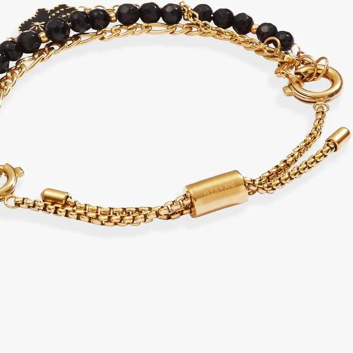 Hamsa Stranded Bracelet Set Stainless Steel Gold Women Alex And Ani Strength Protection