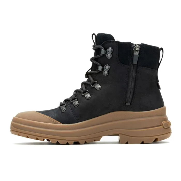 Harper Lace Zip Waterproof Blackgum Women Merrell Boots
