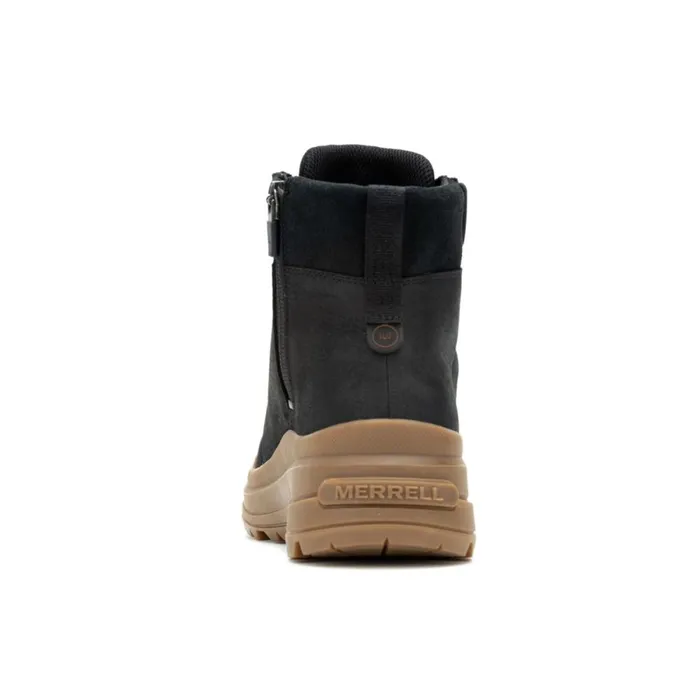 Harper Lace Zip Waterproof Blackgum Women Merrell Boots