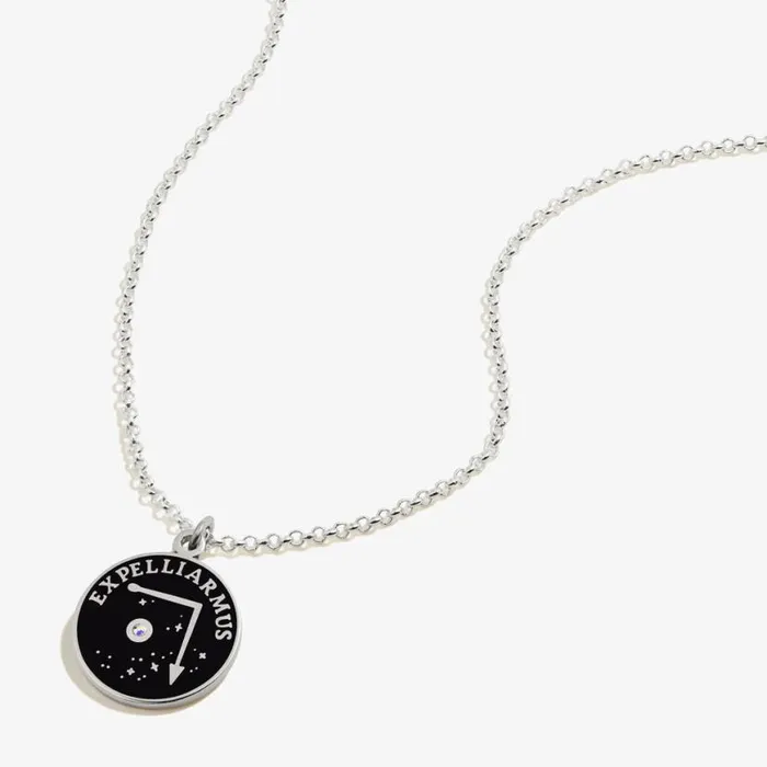 Harry Potter 039Expelliarmus039 Necklace Adjustable Shiny Silver Women Alex And Ani Necklaces Harry Potter 039Expelliarmus039 Necklace Adjustable Shiny Silver Women Alex And Ani Necklaces