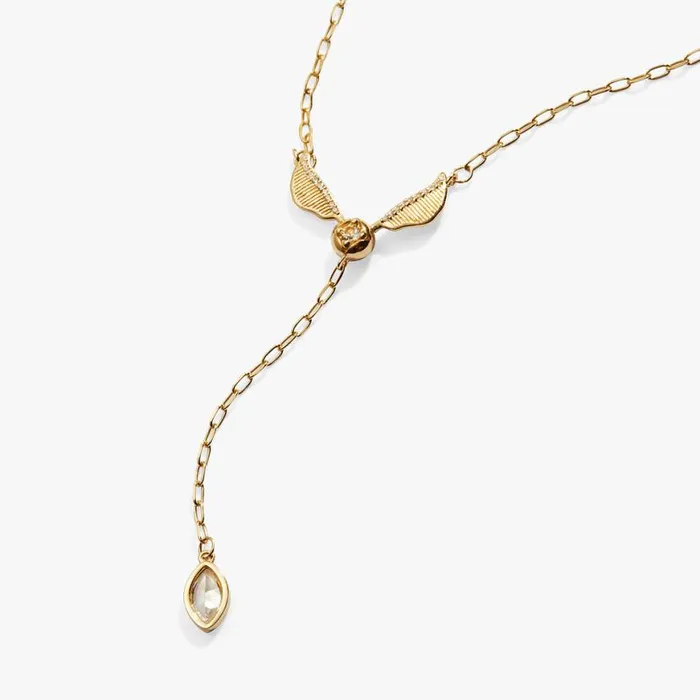 Harry Potter Golden Snitch Lariat Necklace 14kt Gold Over Sterling Silver Women Alex And Ani Necklaces Harry Potter Golden Snitch Lariat Necklace 14kt Gold Over Sterling Silver Women Alex And Ani Necklaces