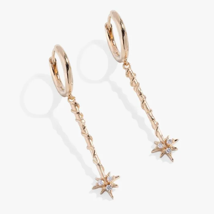 Harry Potter Hermione Wand Earrings 14kt Gold Over Sterling Silver Women Alex And Ani Earrings Harry Potter Hermione Wand Earrings 14kt Gold Over Sterling Silver Women Alex And Ani Earrings