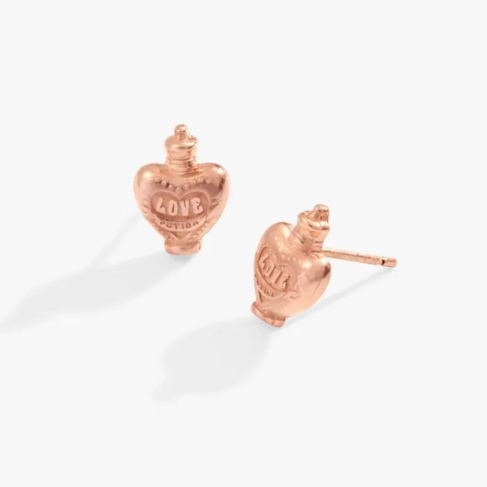 Harry Potter Love Potion Stud Earrings 14kt Rose Gold Over 925 Sterling Silver Women Alex And Ani Love Harry Potter Love Potion Stud Earrings 14kt Rose Gold Over 925 Sterling Silver Women Alex And Ani Love