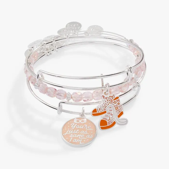 Harry Potter Luna Lovegood Bangle Bracelets Set Of 3 Silver Women Alex And Ani Jewelry Sets Harry Potter Luna Lovegood Bangle Bracelets Set Of 3 Silver Women Alex And Ani Jewelry Sets