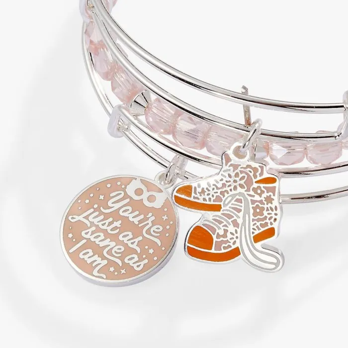 Harry Potter Luna Lovegood Bangle Bracelets Set Of 3 Silver Women Alex And Ani Jewelry Sets