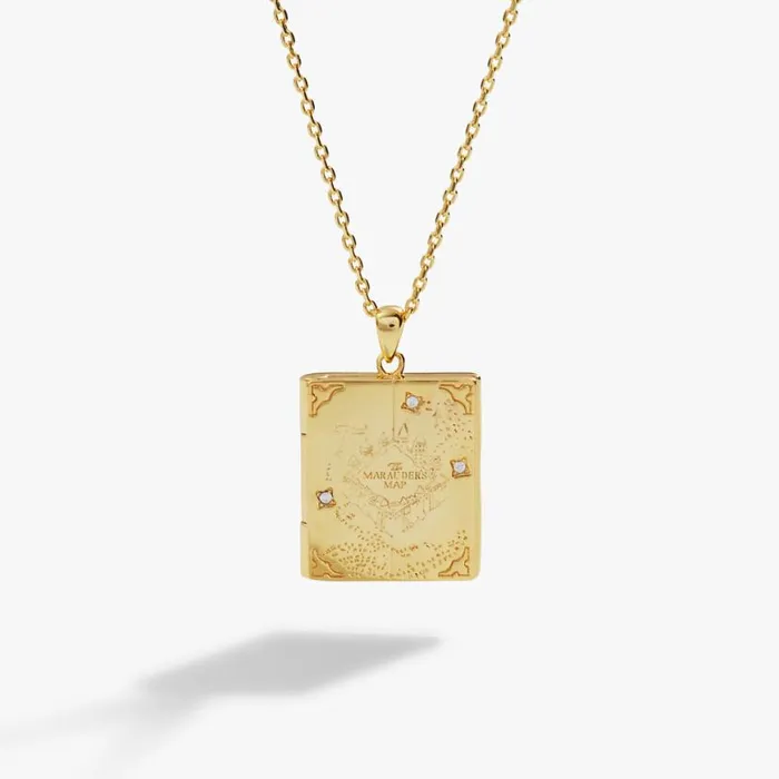 Harry Potter Mischief Managed Locket Necklace Gold Women Alex And Ani Necklaces Harry Potter Mischief Managed Locket Necklace Gold Women Alex And Ani Necklaces