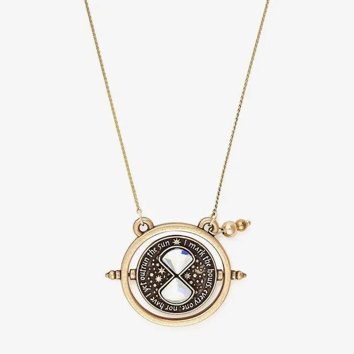 Harry Potter Time Turner Spinner Necklace Rafaelian Gold Women Alex And Ani Necklaces Harry Potter Time Turner Spinner Necklace Rafaelian Gold Women Alex And Ani Necklaces